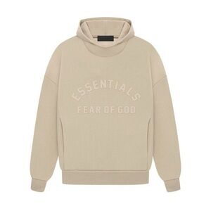 Fear of God Essentials Hoodie- Dusty Beige- XS